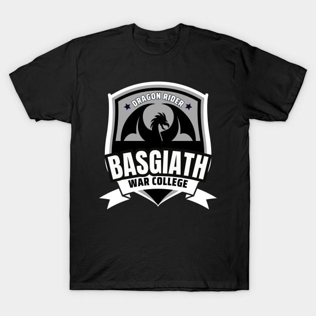 Basgiath War College Crest V1 T-Shirt by capesandrollerskates 